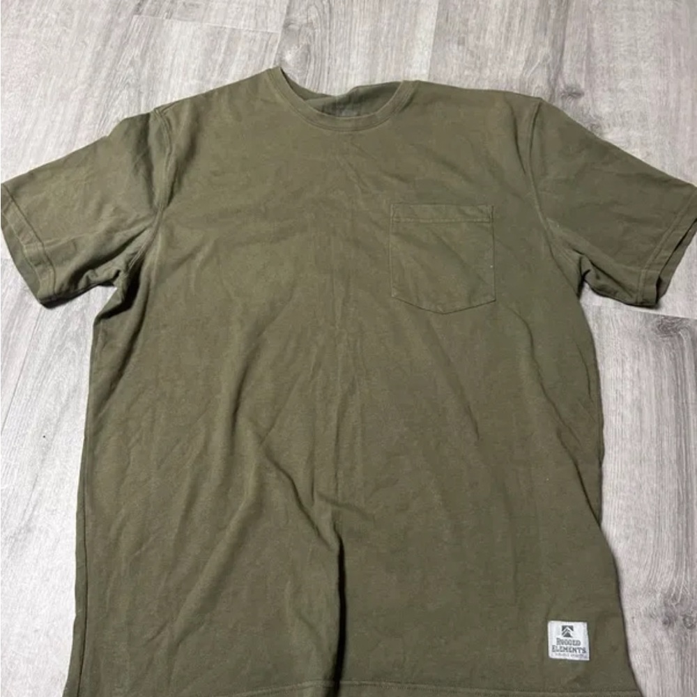 Men's Olive Green T-Shirt